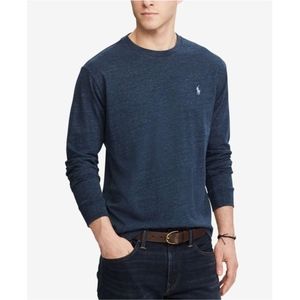 Polo Ralph Lauren blue long sleeve shirt